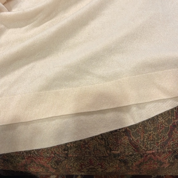Cashmere sweater, cream , xl, by halogen - Picture 4 of 5